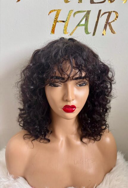 12inches Black Boss Fringe